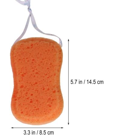 8pcs Body Scrub Sponges - Luxurious Bath Sponges for Men & Women | Massage & Exfoliate | Ideal for All Skin Types | Shop Now - Buy Online on GoSupps.com