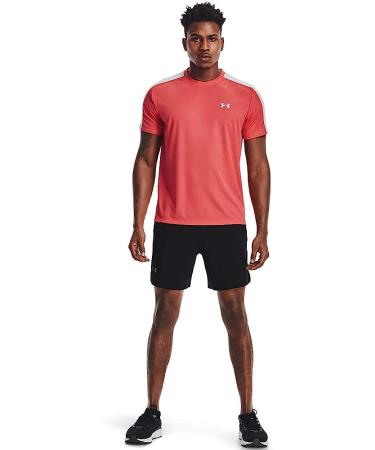 Under Armour Men's Launch Run 7-inch Shorts in Black/Reflective (Medium) - Buy Online on GoSupps.com