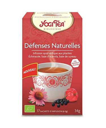 Yogi Tea Yogi Tea Natural Defense Herbal Infused Tea 17 Filter Bags 34g Pack of 3