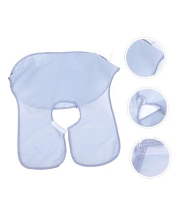 FRCOLOR Beard Trimming Catcher Bib - Shaving Cloth Apron for Men & Women - Multi-Purpose Salon Grooming Cape - Premium Polyester - 65x56CM Grey - Buy Online on GoSupps.com
