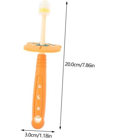 BUIFULSIC 3ST Silicone Baby Toothbrush - Safe Oral Care for Infants | Nano Material Teeth Cleaning Brush - Buy Online on GoSupps.com