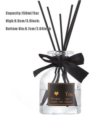 150 ml Empty Glass Diffuser Bottle - Aromatherapy Storage Container for DIY Reed Diffuser Sets | Fragrance Accessories - Buy Online on GoSupps.com
