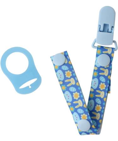 Baby Pacifier Chain with Holder Clip Adapter for MAM Rings - Teething & Chewing Toy Leash for Infants - Buy Online on GoSupps.com