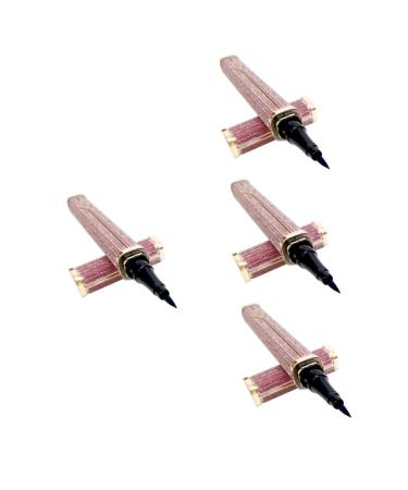 Didiseaon 4pcs Eyeliner Lash Glue Pen Liquid Liner Eye Liner Pencils Makeup Set Skinned Miss