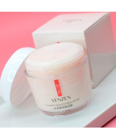 VENZEN Compact Beauty Neck Cream - Moisturizing & Nourishing for Fine Lines & Wrinkles - Sodium Hyaluronate 160g - International Shipping - Buy Online on GoSupps.com