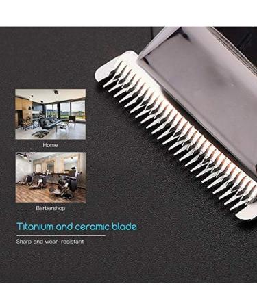 Professional Rechargeable Digital Hair Trimmer for Men - Cordless Hair Clipper with Adjustable Ceramic Blade | International Shipping Available - Buy Online on GoSupps.com