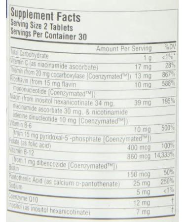 Source Naturals Coenzymate B Complex - Orange Flavored Lozenges (60 Count) | Energy & Mood Support - Buy Online on GoSupps.com