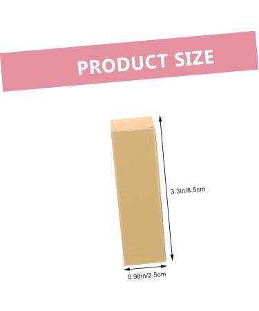 OHPHCALL 50Pcs Boxes DIY Lipstick Holder Packaging Box for Essential Oil Lip Gloss Containers Lipstick Boxes Packaging Boxes for Gift Paper Tube Bulk - Buy Online on GoSupps.com