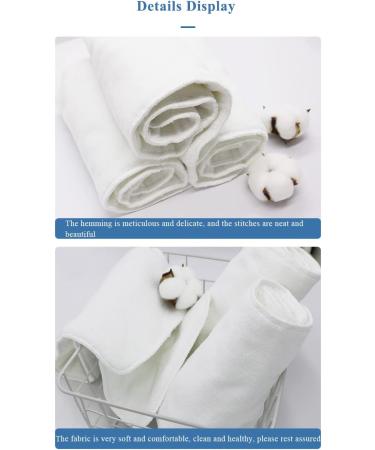 2pcs Microfibre Reusable Adult Diaper Insert | Skin-Friendly & Super Absorbent | 20*50cm Washable Cloth Diaper Insert for Elderly Men & Women - Buy Online on GoSupps.com