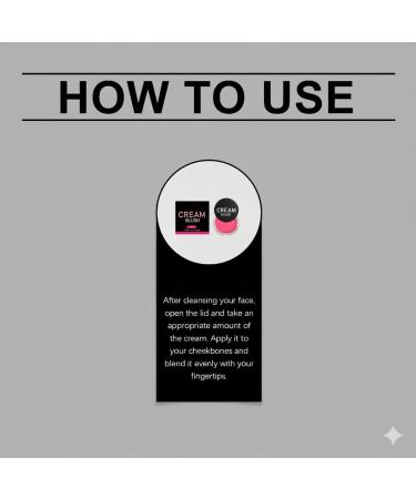  HNYXEQJL Set of 6 versatile cream blushes for makeup and pore contouring waterproof and smudge-proof for long cheeks ideal for everyday use and parties - Buy Online on GoSupps.com