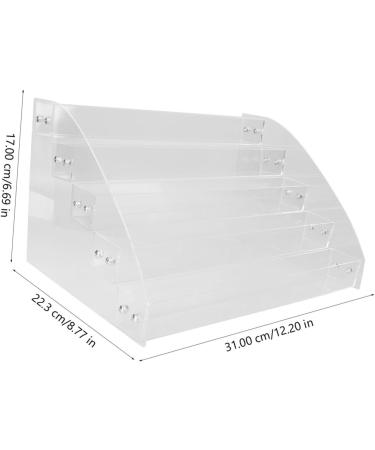  HAPINARY 1 pc acrylic cosmetic rack nail polish storage rack lipstick display holder - Buy Online on GoSupps.com