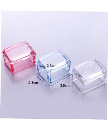 TOSSPER Clear Handle Nail Stamper - Silicone Jelly Scraper Nail Art Tool (Random Colors) - Perfect for DIY Nail Designs - Buy Online on GoSupps.com