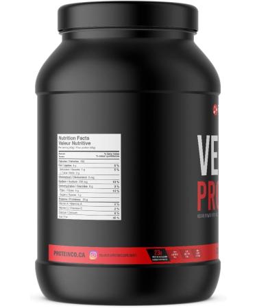Premium Vegan Protein | 2.2lbs | Plant Based | Pea Protein | Stevia | 100% Vegan | (Chocolate) - Buy Online on GoSupps.com