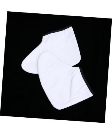minkissy 1 Pair Wax Foot Spa Paraffin Foot Covers Wax Foot Covers Wax Foot Dip Paraffin Feet Socks Wax Bath Booties Wax Sock Feet Spa Cover Wax Foot Mask Gloves Moisturize Short Boots White - Buy Online on GoSupps.com
