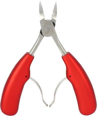 Yssevlon Double Spring Soft Rubber Handle Fingernail&Toenail Cuticle Nipper Trimming Cutter Scissor Plier Nail Clipper Cutter - Buy Online on GoSupps.com