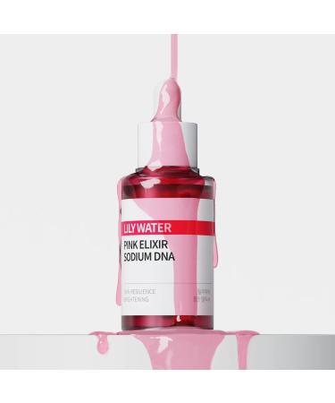 Ph. Hubby Lily Water Pink Elixir Serum with Sodium DNA Revitalizing Ampoule for Radiant Dewy Glow Skin (45ml / 1.52 fl. oz) - Buy Online on GoSupps.com