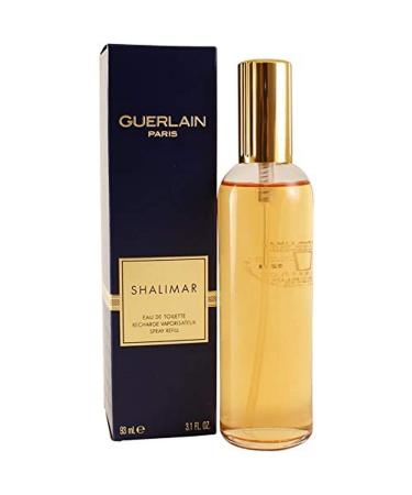 Shalimar Eau de Toilette Spray Refill for Women by Guerlain 3.1 Oz / 93 Ml Refill