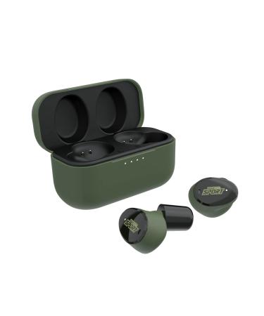 ISOtunes Sport CALIBER BT Shooting Earbuds: True Wireless Bluetooth Hearing Protection, Water and Dust Proof, 13 Hour Battery, 25 dB Noise Reduction Rating (NRR)