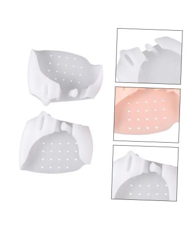 DOITOOL Bunion Forefoot Pad - 2 Pairs | Hallux Valgus Toe Separator & Thumb Straighteners | Front Cushions for Bunion Care | Assorted Colors - 8.5X5.5cm - Buy Online on GoSupps.com