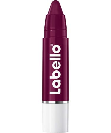 Beiersdorf LABELLO Crayon Black Cherry Lipstick 4 pieces lip balm for color and moisture enriched with natural oils color burgundy - Buy Online on GoSupps.com