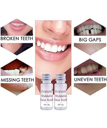 Provisional Dentures & Temporary Dental Repair Kit for Halloween & Cosplay | Best Quality Dentures Prosthesis - Buy Online on GoSupps.com