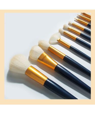 Buy 12-Piece Makeup Brush Set - Soft Hair Blush Loose Powder & Foundation Brushes - Ideal for Flawless Application - Worldwide Shipping Available - Buy Online on GoSupps.com