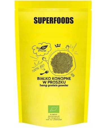  BIO PLANET HEMP PROTEIN POWDER ORGANIC 500g - BIO PLANET - Buy Online on GoSupps.com