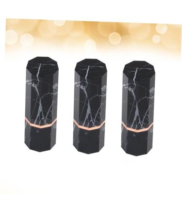 Buy Hemoton 3pcs Mini Lipstick Tube - 0.04 Ounce Black Subpackaging for Travel - Ideal for DIY Lipstick Projects - International Shipping Available - Buy Online on GoSupps.com