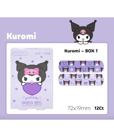 Shop Kuromi & Cinnamoroll Mixed Sizes Bandages Set - 48 Count (4 Boxes) | International Shipping Available - Buy Online on GoSupps.com