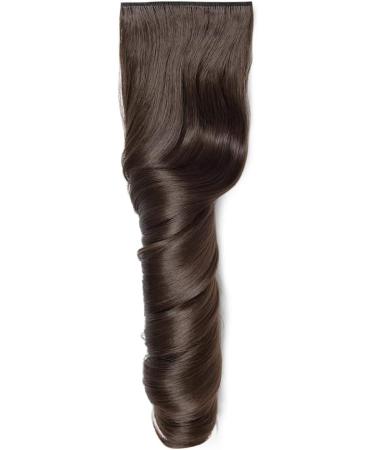 24 Inch One Piece 5 Clips Matte Material Hair Extension Curly Wavy Clip In Hairpiece Synthetic For Women Beauty Medium Brown 24 Inch - Wavy Medium Brown - Buy Online on GoSupps.com