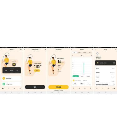 Smart Bluetooth Jump Rope with Heart Rate & G Sensor - Pearl Sports Premium Fitness Gear - Buy Online on GoSupps.com