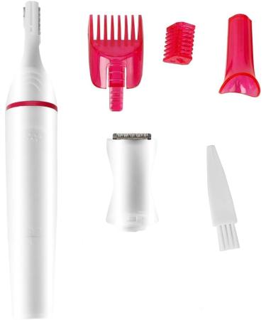 Portable 4-in-1 Electric Shaver with Detachable Cutter Heads Women Eyebrow Trimmer Eyebrow Trimmer for Women Men - Buy Online on GoSupps.com