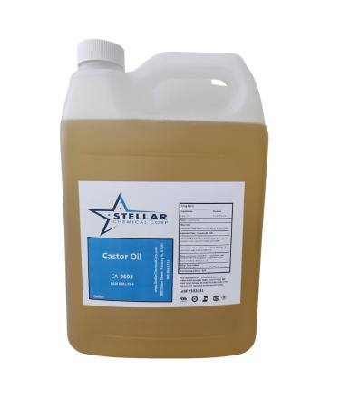 Castor Oil FCC 1 Gallon Moisturizing Oil for healthy hair skin lashes and eyebrows