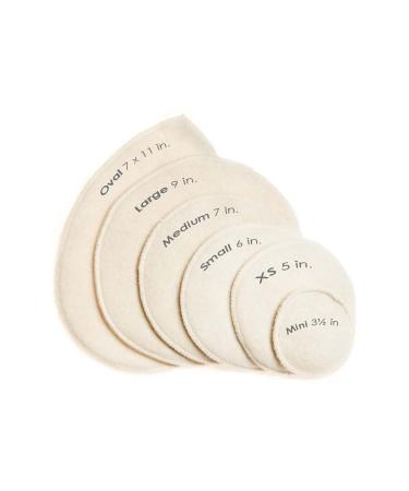 LANACare Organic Nursing Pads - Reusable Breast Pads, Softline Style, Small Size - Buy Online on GoSupps.com
