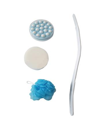 Back Lotion Applicators for Your Back Shower Loofah On a Stick Luffa Back Showering Women Shower Lotion Body Back Scrubber Washer Long Handle for Shower Men One size