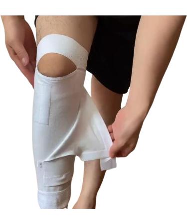 Catheter leg bag holder Catheter leg sleeve Catheter tubing holder Catheter Bag Holder Strap Urinary Incontinence Supplies Washable and Reusable Elastic Leg Covers Urinary Drainage Bag Cover (M)