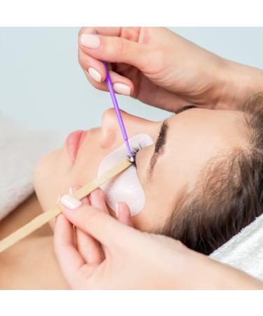 200pcs Disposable Micro Applicator Brushes for Eyelash Extension - Pink and Purple - Buy Online on GoSupps.com
