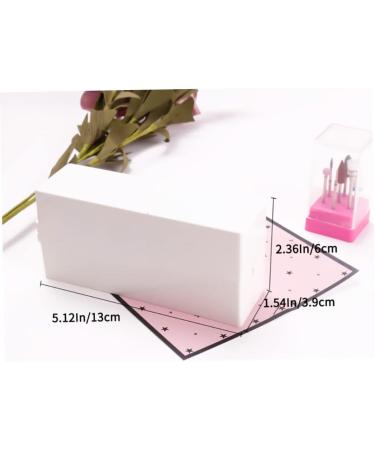 Nail Drill Bits Holder 30 Holes Drill Bits Cleanser Dustproof Drill Bits Organizer Container 30 Holes Manicure Tools for Nail Drill Bit - Buy Online on GoSupps.com