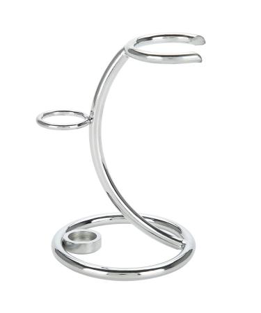 Stainless Steel Shaving Brush Stand Durable Compact Portable Shaving Accessories for Men (Specially Shaped Frame 1)
