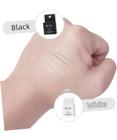 Angoily 2pcs Ink Eyebrow Stencil with Handle Eyebrow Makeup Accessory Wire Ruler Make up Cosmetic - Buy Online on GoSupps.com