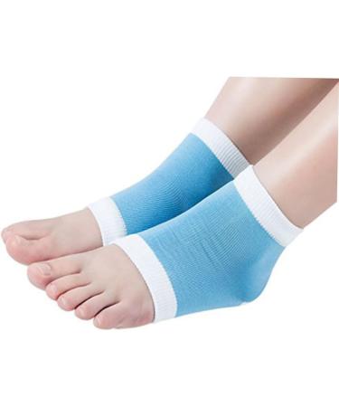 DOITOOL Heel Socks Lotion Socks Unisex Socks Spa Heel Sleeve Nylon Socks Calcetines para Mujer Womens Blue Socks Toeless Spa Socks Spa Moisturising Sock Moisturizing Socks Breathable Miss - Buy Online on GoSupps.com