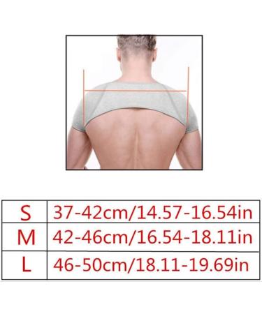 Liummrcy Double Shoulder Brace Support for Pain Relief - Compression Wrap for Men and Women (L) - Buy Online on GoSupps.com