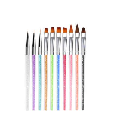 Beaupretty Nail Design Brush Set nail manicure kit nail brush nails kits nail brush drawing finger nail kit Nail yn nail kit nail molding gel Manicure Accessories flash 3 Nails Nail Line Pens