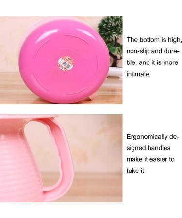 Portable Urinal Potty Plastic Thickening Potty Urinal Home Men and Women with Cover Adult Bedroom Blue - Buy Online on GoSupps.com