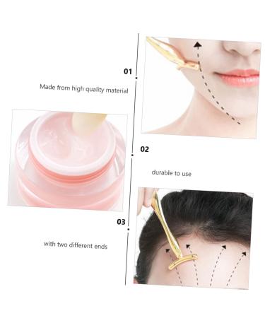 Buy 2 Sets Eye Massage Roller T-Bar & Portable Makeup Spoon | Skin Care Massage Tool for Eyes | Best Eye Cream Applicator Online - Buy Online on GoSupps.com