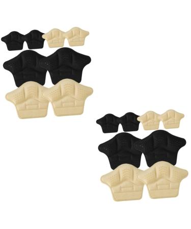 NOLITOY 8 Pairs Sneaker Heel Stickers Outdoor Accessories Women Insoles for Shoes Sneaker Accessories Outdoor Heel Cushions Replaceable Heel Stickers Heel Pads Foam Women's Shoes Follow up