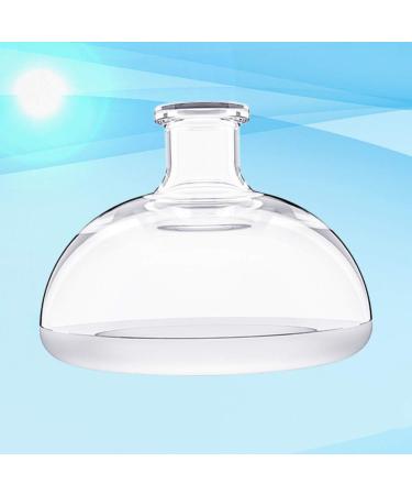 Printing Drum Massage Breast Care Percussor - Mucus Breakup for Baby Cough Relief | Size L - Transparent 8x6.5cm - Buy Online on GoSupps.com