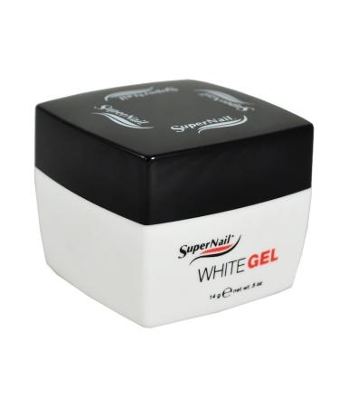 Supernail UV Gel - White - 0.5oz / 14g