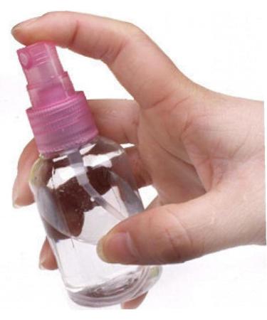 Pinicecore 30ml Refillable Plastic Spray Bottle - Clear Liquid Container for Makeup Cosmetics & Hair - Perfect for Travel & Home Use - Buy Online on GoSupps.com