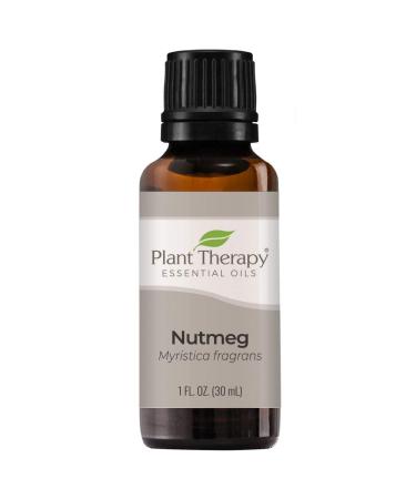 Plant Therapy Nutmeg Essential Oil 30 mL (1 oz) 100% Pure Undiluted Therapeutic Grade